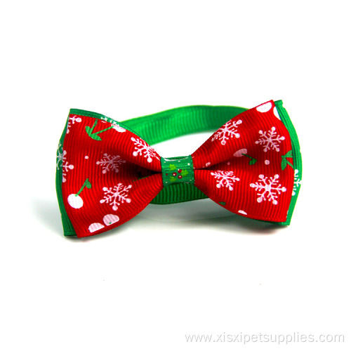 Aed And Green Christmas Series Hair Pet Accessories